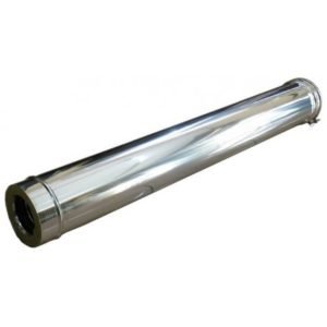Tubo de humo-doble pared forro de robusto acero chapa tubo diámetro elegibles