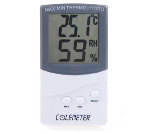 higrómetro para medir la humedad ideal en casa