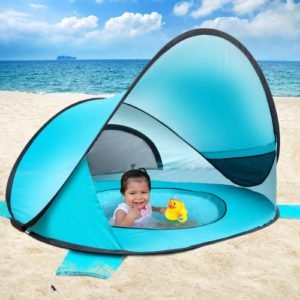 pop up refugio para el sol tiendas de playa para bebés