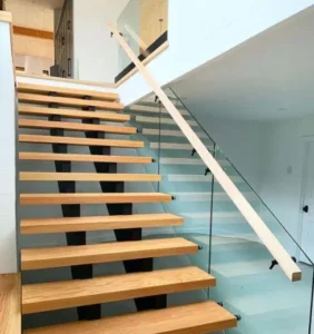 escaleras de interior de obra rectas