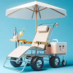mejor carro de playa con asiento