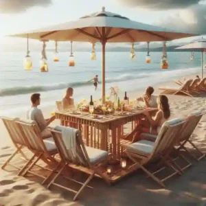 mejor mesa de playa alta