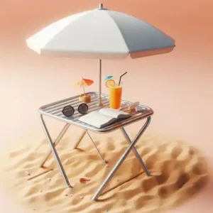 mejor mesa de playa de aluminio