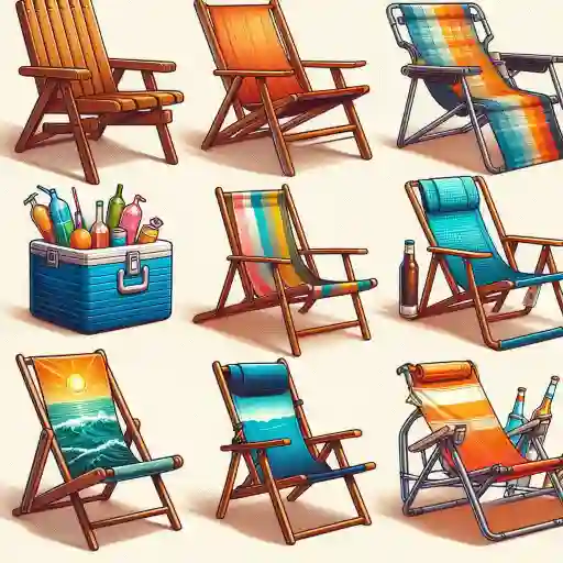 tipos de sillas de playa 1 - Tipos de Sillas de Playa