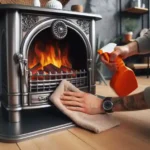 ¿Cómo limpiar una chimenea de hierro por fuera como un profesional? 3