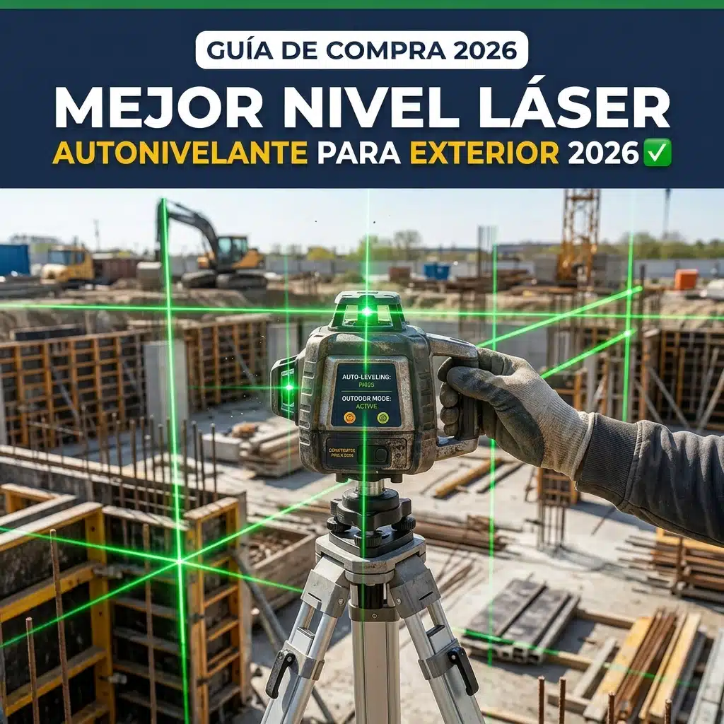 portada del artículo sobre el mejor láser autonivelante para exterior