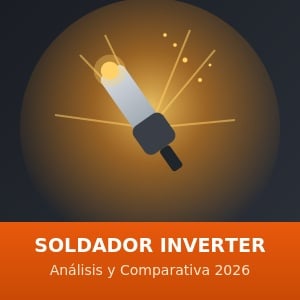 fotografía de la comparativa sobre el mejor soldador inverter 2026
