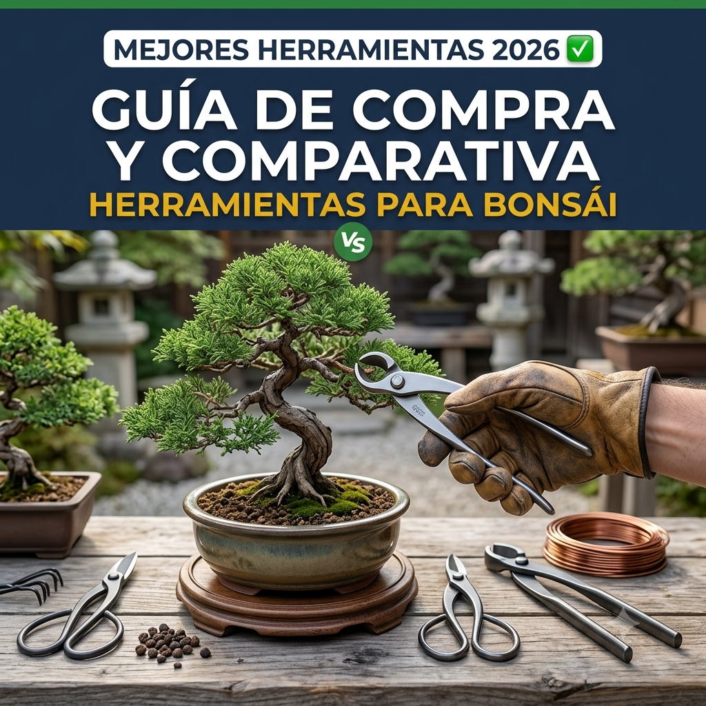 portada del artículo sobre mejores herramientas para bonsai 2026