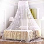 para Proteger Tu Familia y Tu de Indeseables Mosquitos y Otros Insectos 200 * 100 * 190cm BUZIFU Mosquitera para Cama Individual Cuadrada Malla Fina con Ganchos Cuerda Bolsa de Almacenamiento