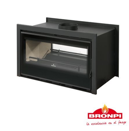 Chimeneas de Doble cara Modelos y Precio insert leña doble cara Bronpi Kenia 90 Vision - Chimeneas de Doble cara Modelos y Precio