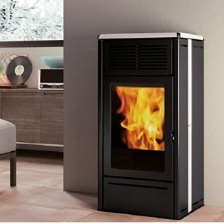 Mejores Marcas de Estufas de Pellets ¿Cuáles son? pellet estufa edilkamin nara negro blanco cermica 7kw - Mejores Marcas de Estufas de Pellets ¿Cuáles son?