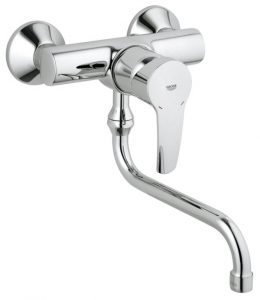 Grifo-de-cocina-monomando-de-pared-Grohe-Concetto-bajo Grifo-de-cocina-monomando-de-pared-Grohe-Concetto-bajo