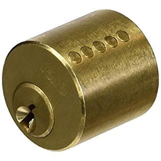 Yale YC500+ 30X40 NI Lock Cylinder 30 x 40 mm for Outside/Entrance Door Nickel-Plated 3 Keys 5 Pins 